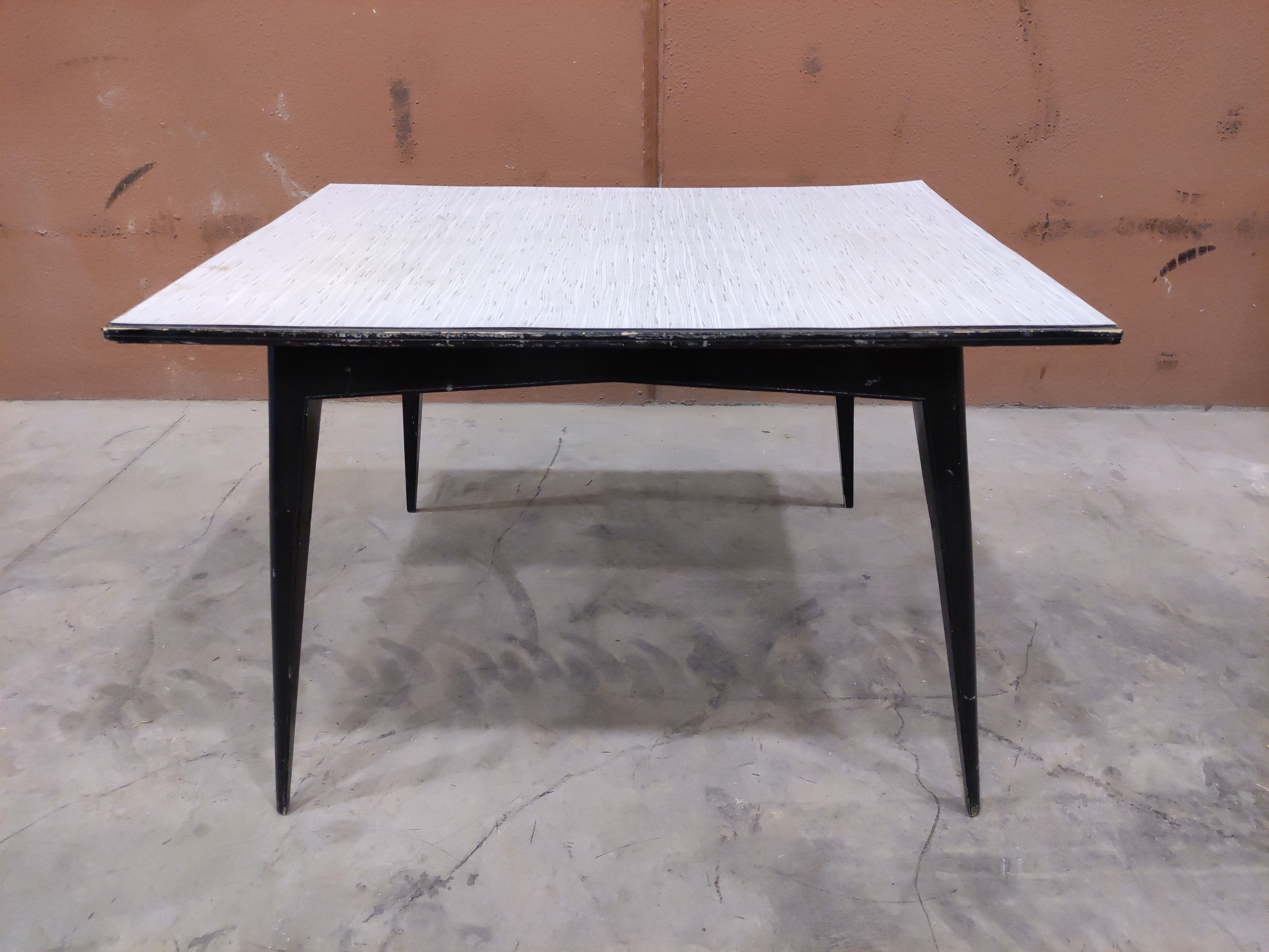 mesa comedor cocina formica madera 77.5x121x90 1u